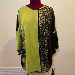 Misook | Green and Brown Coat XL🥑✨